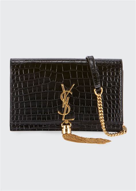 ysl gold chain bag|ysl wallet on chain sale.